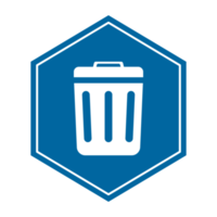 Sticker Trash Material Garbage Life Zero Waste Lifestyle png