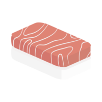 Thunfisch Fleisch Scheibe Sushi Reis nori Seetang Essen png