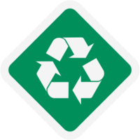 sticker recycle materiaal recycling leven nul verspilling levensstijl png