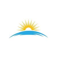 Sun Vector illustration Icon