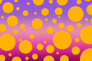 Colorful polka dot backdrop and background photo