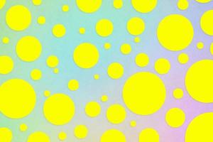 Colorful polka dot backdrop and background photo