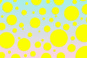 Colorful polka dot backdrop and background photo