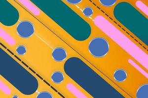 Abstract flat geometric modern background and wallpaper photo