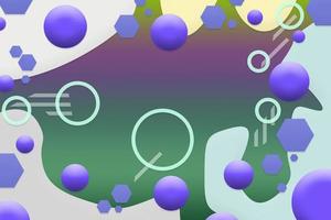 Modern digital futuristic abstract background photo