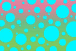 Colorful polka dot backdrop and background photo