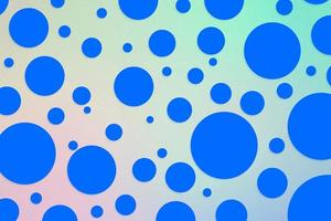 Colorful polka dot backdrop and background photo