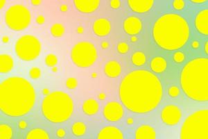 Colorful polka dot backdrop and background photo