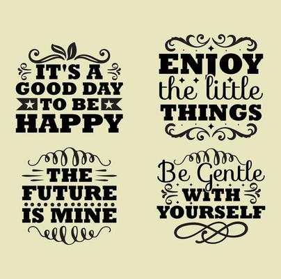 Positive quotes  t-shirt design
