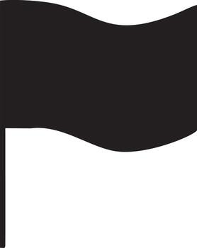 Flag icon symbol vector image. Illustration of the waving flag location design image. EPS 10.