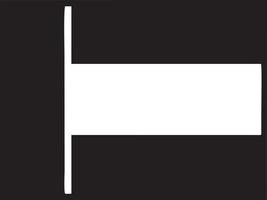 Flag icon symbol vector image. Illustration of the waving flag location design image. EPS 10.