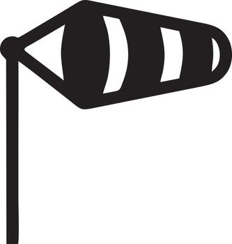 Flag icon symbol vector image. Illustration of the waving flag location design image. EPS 10.