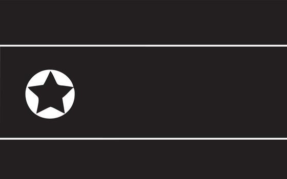 Flag icon symbol vector image. Illustration of the waving flag location design image. EPS 10.