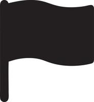 Flag icon symbol vector image. Illustration of the waving flag location design image. EPS 10.