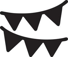 Flag icon symbol vector image. Illustration of the waving flag location design image. EPS 10.