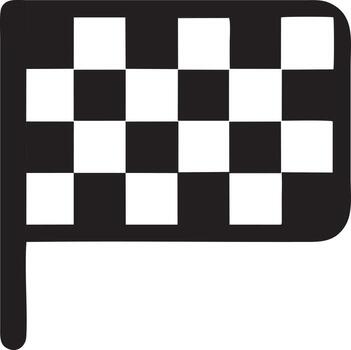 Flag icon symbol vector image. Illustration of the waving flag location design image. EPS 10.