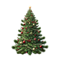 Beautiful Christmas Elements With Christmas Tree png