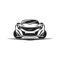 moderno auto, vector concepto digital arte, mano dibujado ilustración