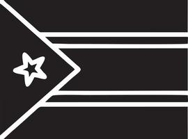 Flag icon symbol vector image. Illustration of the waving flag location design image. EPS 10.