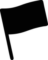 Flag icon symbol vector image. Illustration of the waving flag location design image. EPS 10.