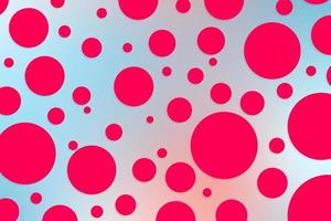 Colorful polka dot backdrop and background photo