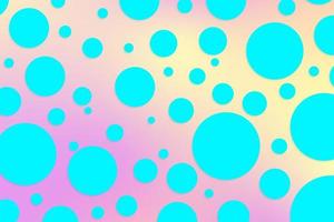 Colorful polka dot backdrop and background photo