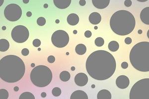 Colorful polka dot backdrop and background photo