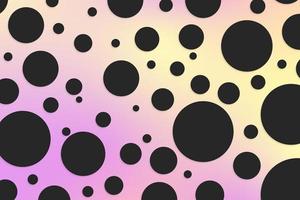 Colorful polka dot backdrop and background photo