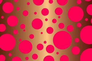 Colorful polka dot backdrop and background photo