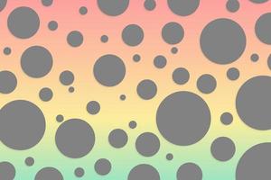 Colorful polka dot backdrop and background photo