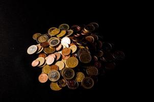 Pile of coins photo