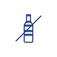 bottle icon vector for Icon Website, UI Essential, Symbol, Presentation