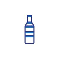 bottle icon vector for Icon Website, UI Essential, Symbol, Presentation