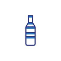 bottle icon vector for Icon Website, UI Essential, Symbol, Presentation