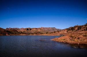 Scenic rocky landscape photo