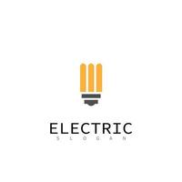 lamp electric idea light technology isolated vector