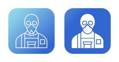 Gas Mask Vector Icon