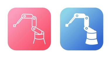 Industrial Robot Vector Icon