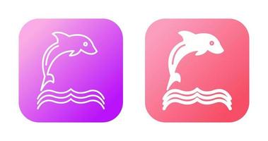 Dolphin Vector Icon