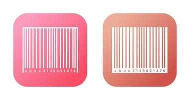 Barcode Vector Icon