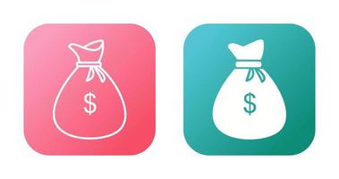 Money Bag Vector Icon