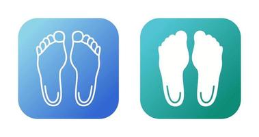 Feet Vector Icon