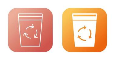 Recycle Bin Vector Icon