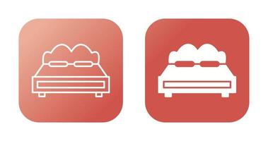 Double Bed Vector Icon