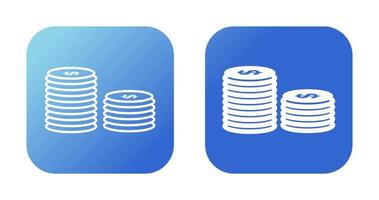 Stack of Coins Vector Icon