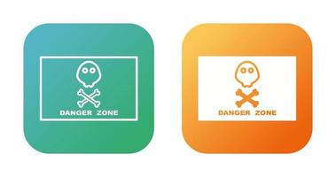 Danger Zone Vector Icon