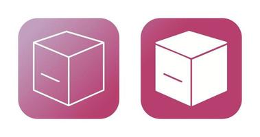 Cube Vector Icon