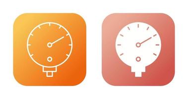 Pressure Gauge Vector Icon