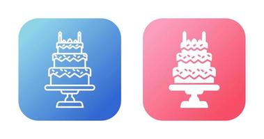 Birthday Cake Vector Icon