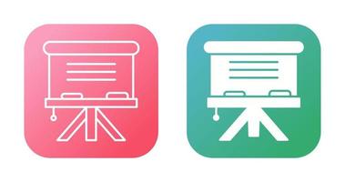 Whiteboard Vector Icon